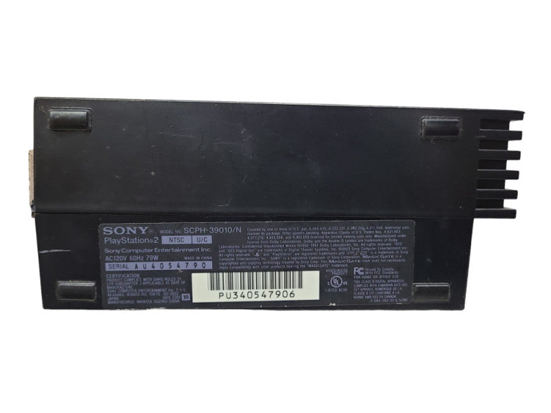 Sony PlayStation 2 Console - Black, SCPH-39010/N, READ