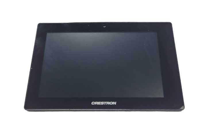 Crestron TSW-760-LB-B Black Room Scheduling Panel, READ _
