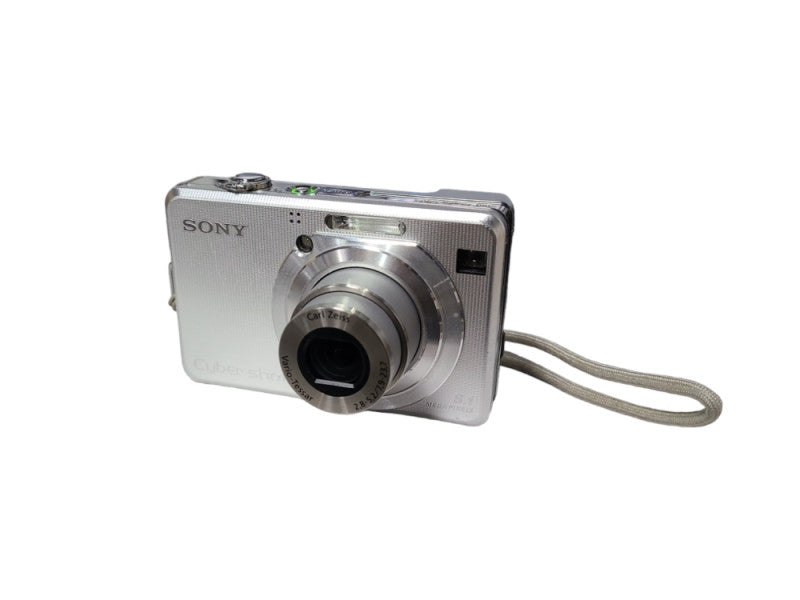 Sony Cyber-shot DSC-W100 8.1MP Digital Camera Silver w/ Battery