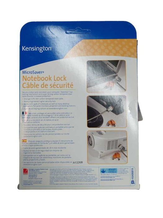 Kensington MicroSaver Notebook Lock PN: 1PLC2912 Q=