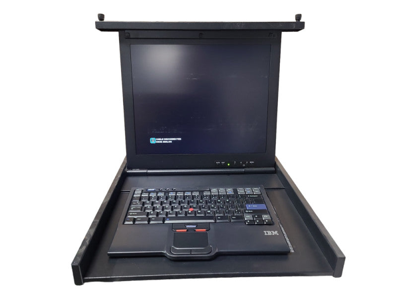 IBM 7316-TF3 17â LCD Rackmount KVM Console