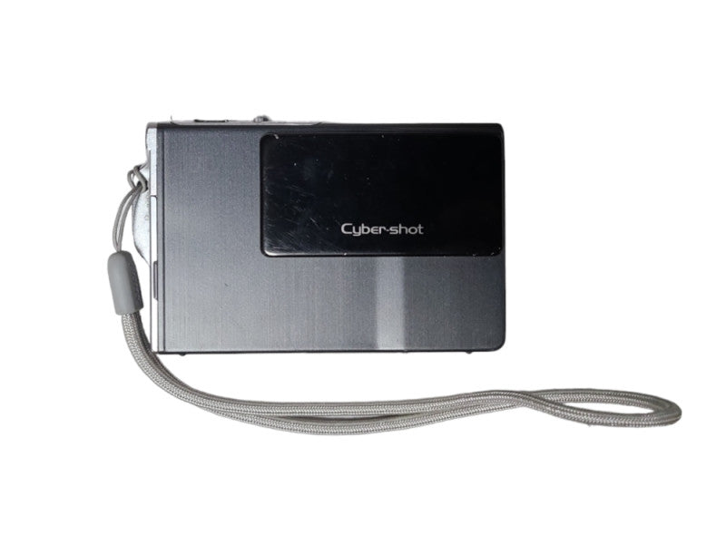 Sony Cyber-shot DSC-T7 5.1MP Digital Camera, Silver w/ Battery, READ