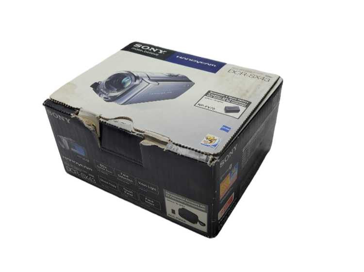 Sony Handycam DCR-SX43 Compact Camcorder 60x Optical Zoom _
