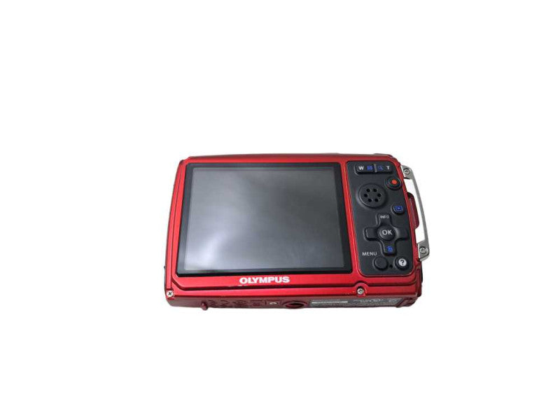 Olympus Stylus Tough 3000 Red 12MP 2.7\\" LCD 3.6x Optical Zoom Digital Camera
