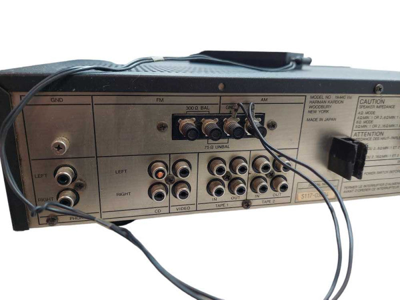 Harman/ Kardon Model: HK440 Vxi FM/AM Preset Memory Receiver has Antenna  =