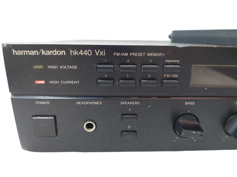 Harman/ Kardon Model: HK440 Vxi FM/AM Preset Memory Receiver has Antenna  =