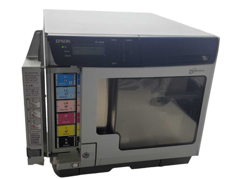 Epson PP-100 Disc Producer Publisher CD/DVD Printer - N131A, READ _