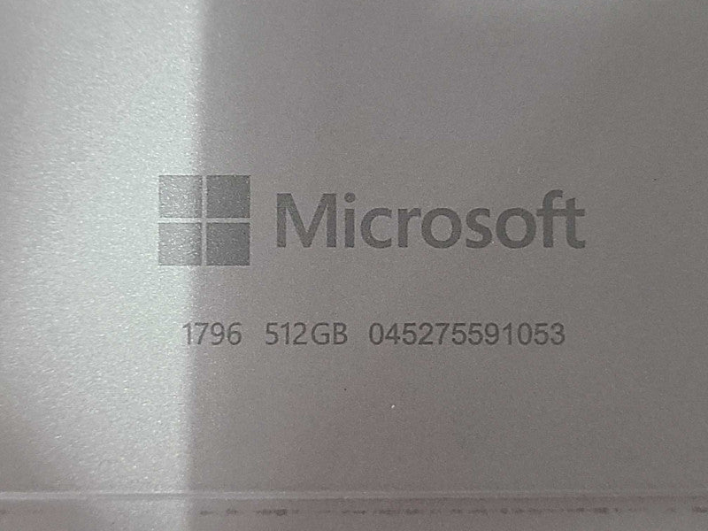 Microsoft Surface Pro 1796, i7-8650U 1.90GHz, 16GB Ram, 512GB SSD, No KB