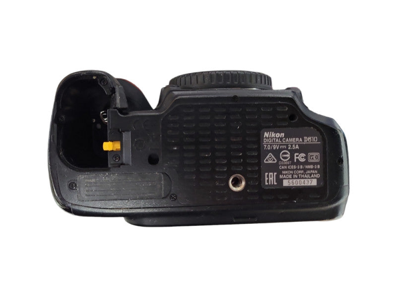 Nikon D610 24.3 MP Digital Camera - Black, Body Only, READ
