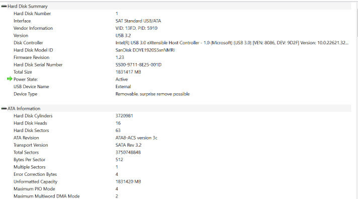 1.92TB SAS SSD HPE 2.5\\" DDYE1920S5xnNMRI SanDisk 100% Health Q&