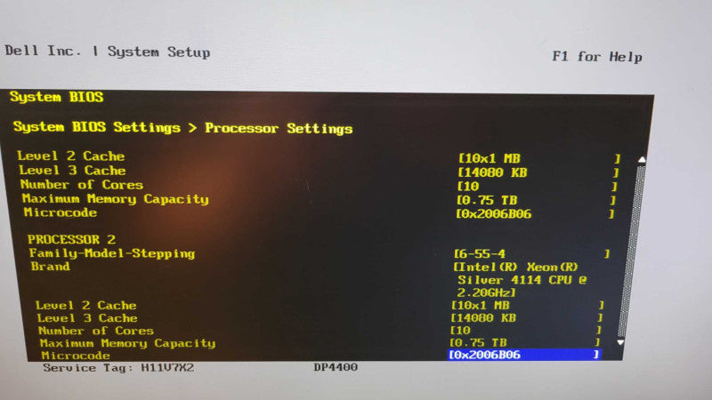 Dell DP4400 - 2x Xeon Silver 4114 | 32GB RAM | NO HDD | PERC H730P Mini