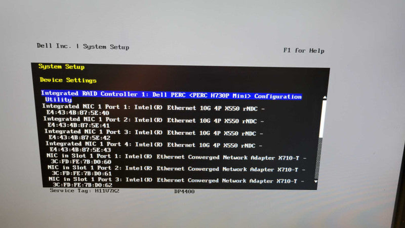 Dell DP4400 - 2x Xeon Silver 4114 | 32GB RAM | NO HDD | PERC H730P Mini