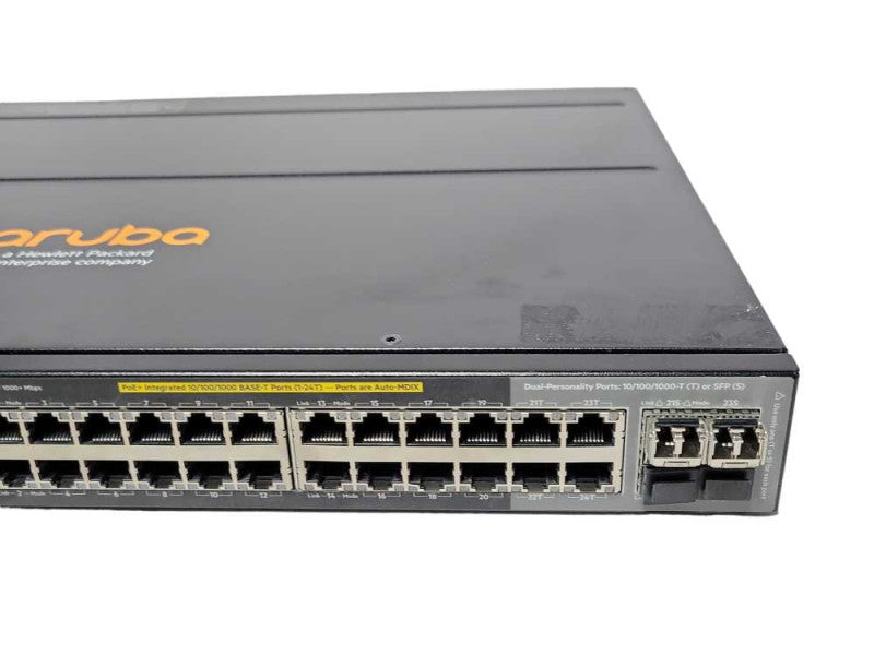 Aruba J9727A 2920-24G 24 Port PoE Gigabit Switch, No Ears _
