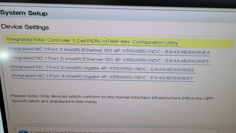 Dell PE R640 - Xeon Gold 6210U | 16GB RAM | NO HDD | PERC H740P Mini %
