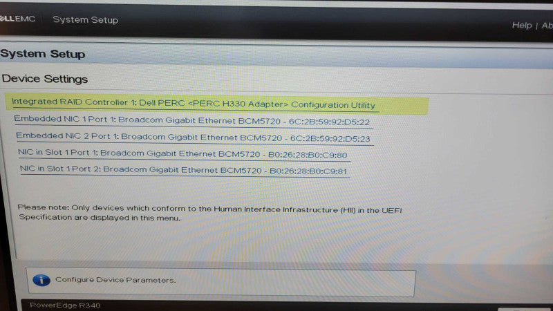 DELL PE R340 - Xeon E-2186G | 32GB RAM | NO HDD | PERC H330 | 2xPSU %