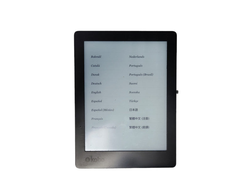 Kobo Aura H2O Edition 2 eReader Wi-Fi 6.8inch, 8GB, Black, Model: N867