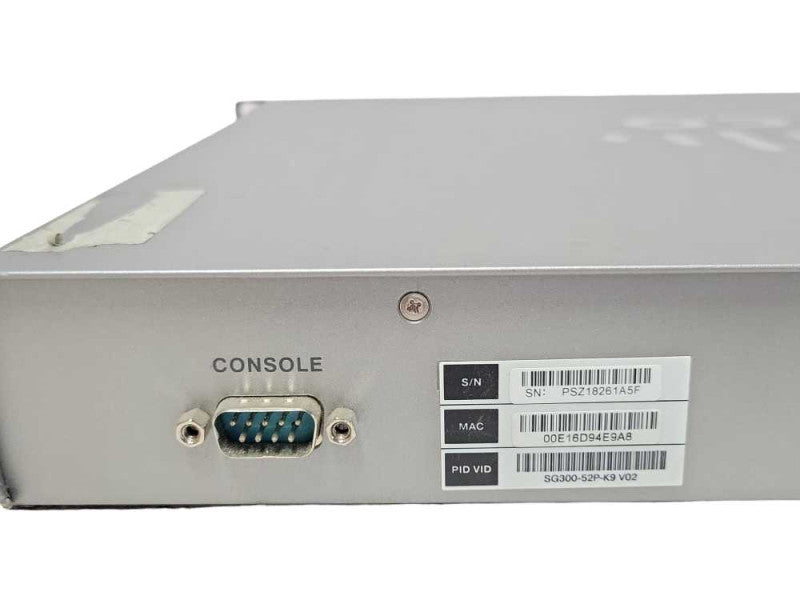 Cisco SG300-52P 52-Port Gigabit PoE Managed Switch _
