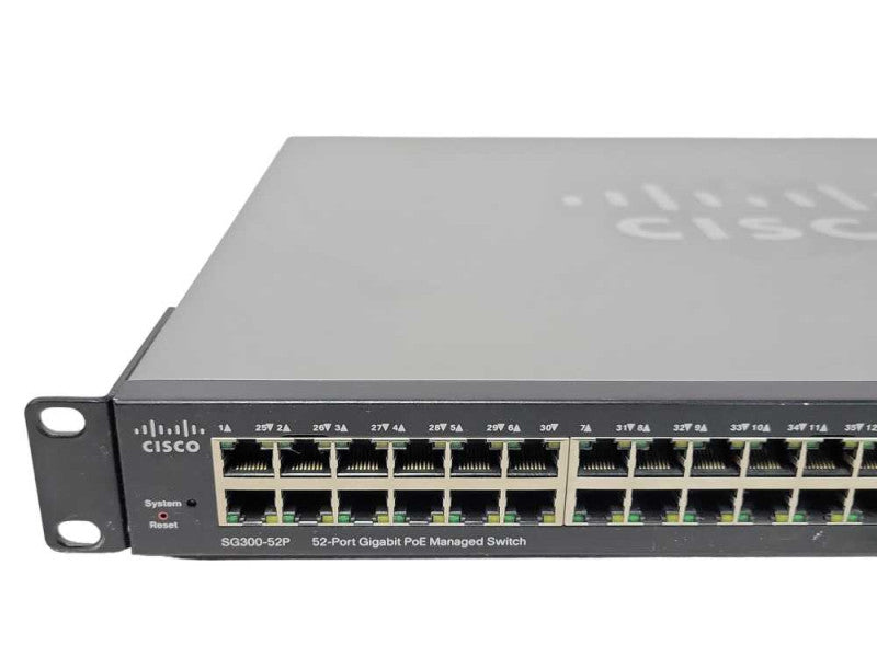 Cisco SG300-52P 52-Port Gigabit PoE Managed Switch _