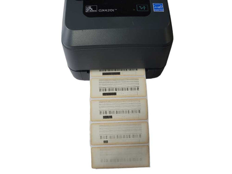 Zebra GX420T Thermal Transfer Barcode Label Printer USB Ethernet Serial  $