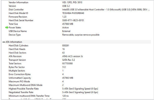 480GB  SAS SSD 12Gbps 2.5\\" SDFAM03JAA01 Toshiba PX05SRB048Y  100% Health Q&