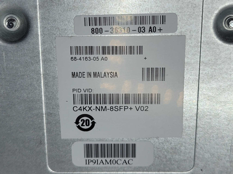 Cisco C4KX-NM-8SFP+ 8-Ports 10 Gigabit Ethernet Expansion Module _