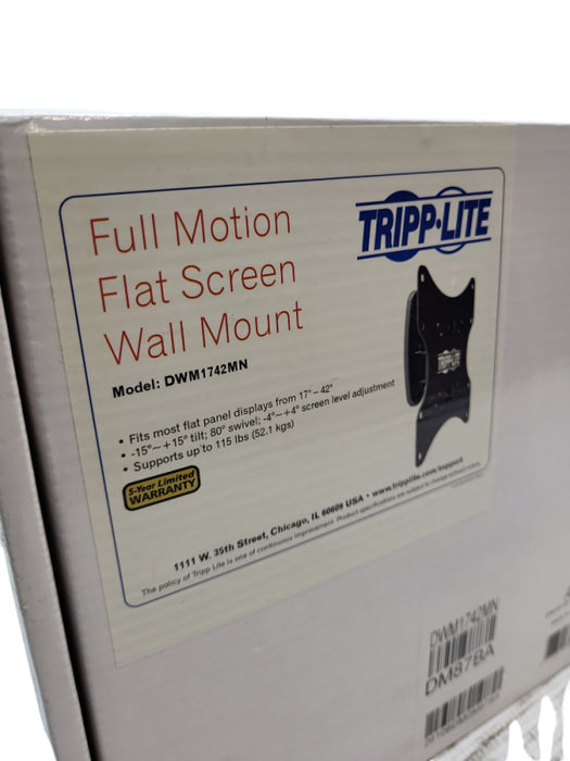Tripp Lite DWM1742MN Wall Mount for Flat Panel Display - Black &