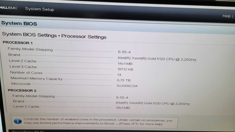 Dell PE R640 - 2x Xeon Gold 5120 | 32GB RAM | NO HDD | PERC H740P Mini |2xPSU %