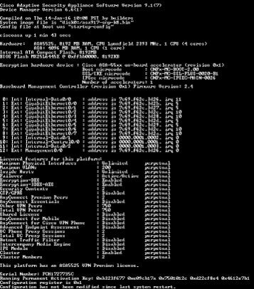 Cisco ASA 5525-X | ASA5525 8-Port Firewaldl Adaptive Security Appliance !