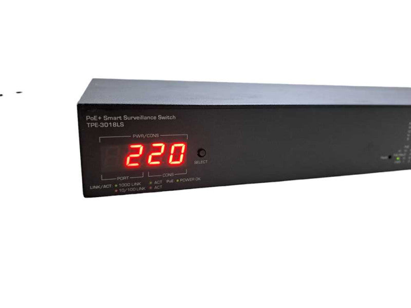 Trendnet TPE-3018LS | 18-Port Gigabit PoE+ 220W Smart Surveillance Switch