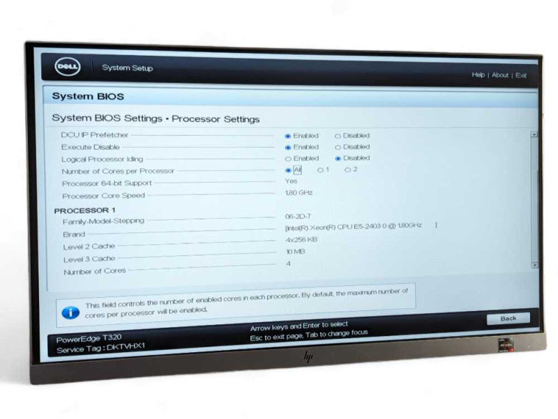 DELL PowerEdge T320 Intel Xeon E5-2403 0 @ 1.80GHz, 16GB RAM, H310 RAID  -