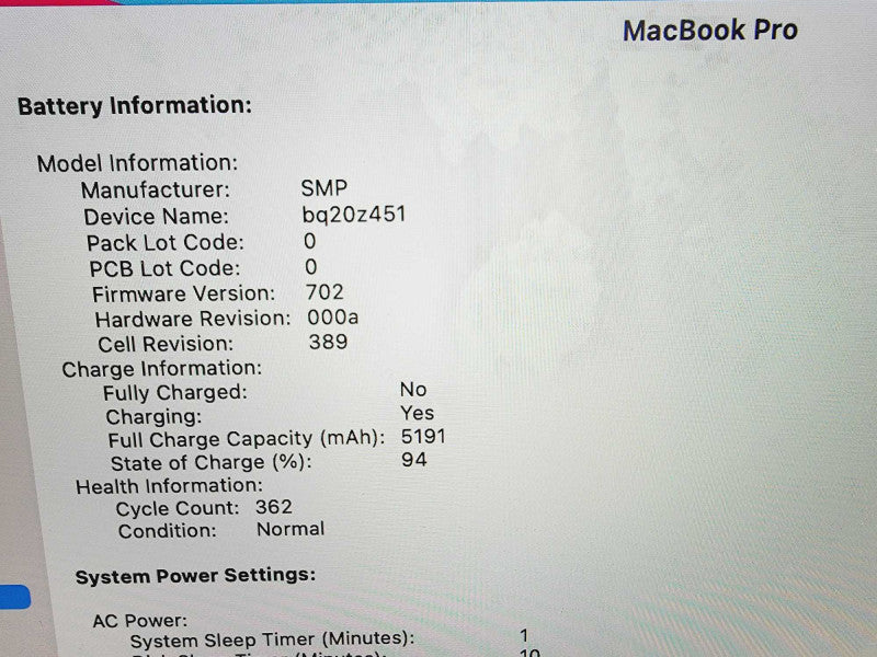 Apple Macbook Pro 2013 13\\" 2-Core i5-4258U @ 2.4GHz 8GB DDR3 120GB SSD (