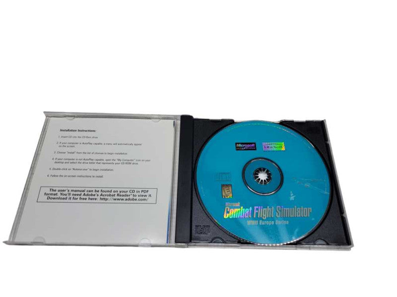 Microsoft Combat Flight Simulator: WWII Europe Series (PC CD, 1998) %