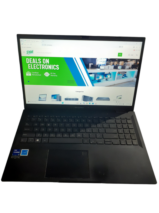 Asus ExpertBook B1502CVA i7-1355U @ 1.7GHz 16GB DDR4 256GB NVMe   Lap200