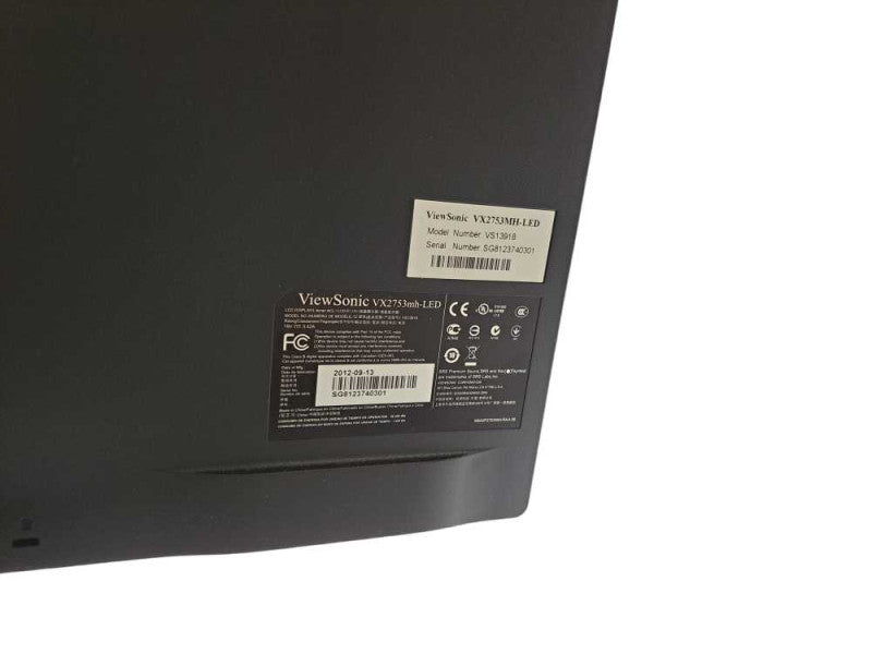 ViewSonic VX2753MH-LED | 27\\" 1920x1080 FHD Monitor | 2x HDMI VGA