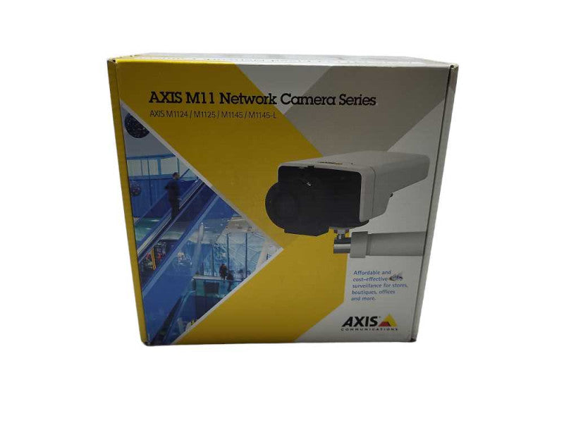 New AXIS M1124 720P Network Surveillance Camera POE Fixed IP Security Camera  $