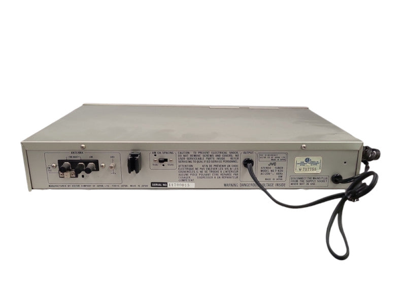 JVC T-K20 FM/AM QUARTZ SYNTHESIZER STEREO TUNER, READ