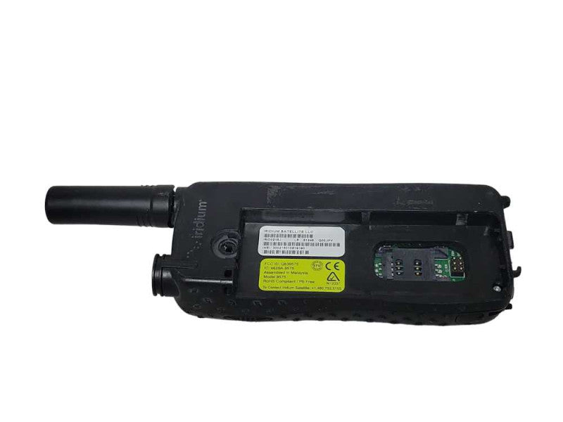 Iridium Extreme 9575 Satellite Black Handheld Wireless Phone, read Q_