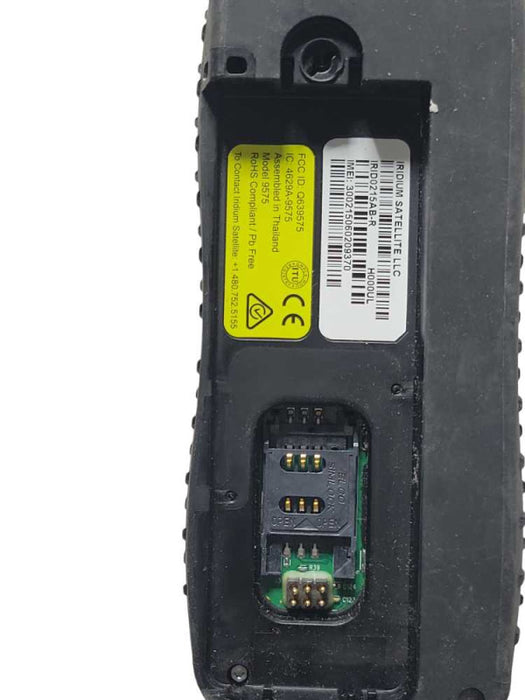 Iridium Extreme 9575 Satellite Black Handheld Wireless Phone, read Q_
