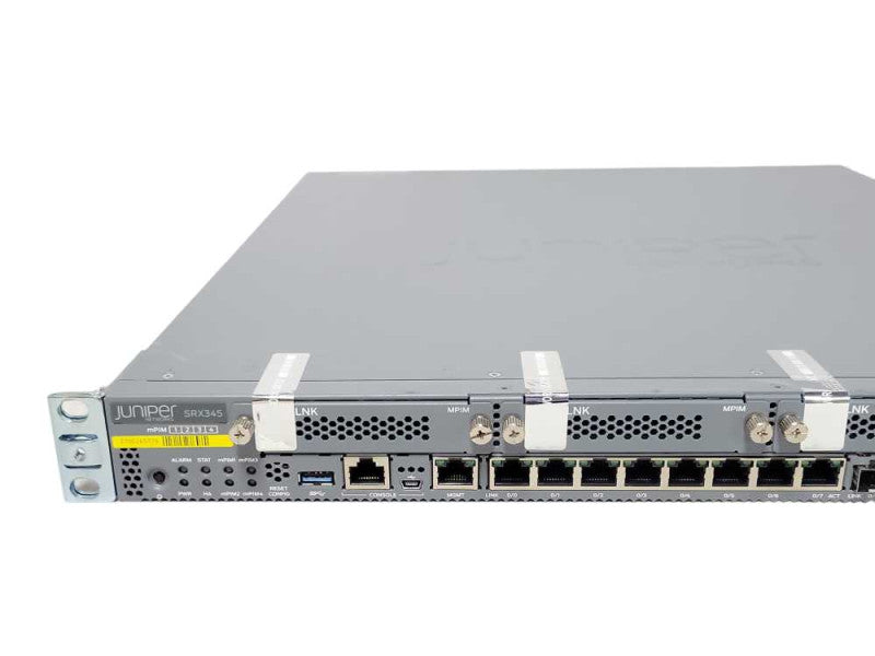 Juniper SRX345-SYS-JE-2AC Gateway Firewall security appliance, 2x PSU _