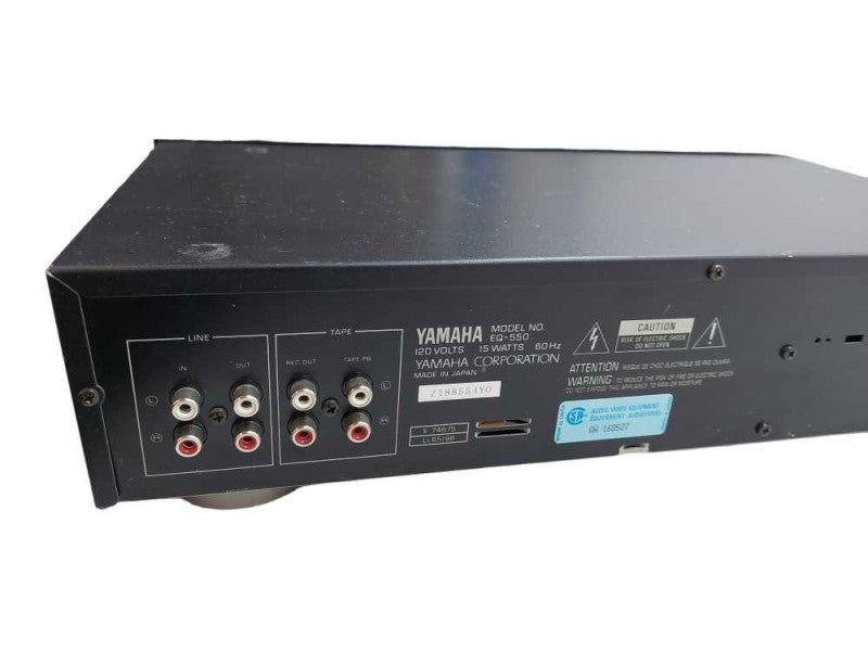 Yamaha Natural Sound Grapic Equalizer Model: EQ-550 =