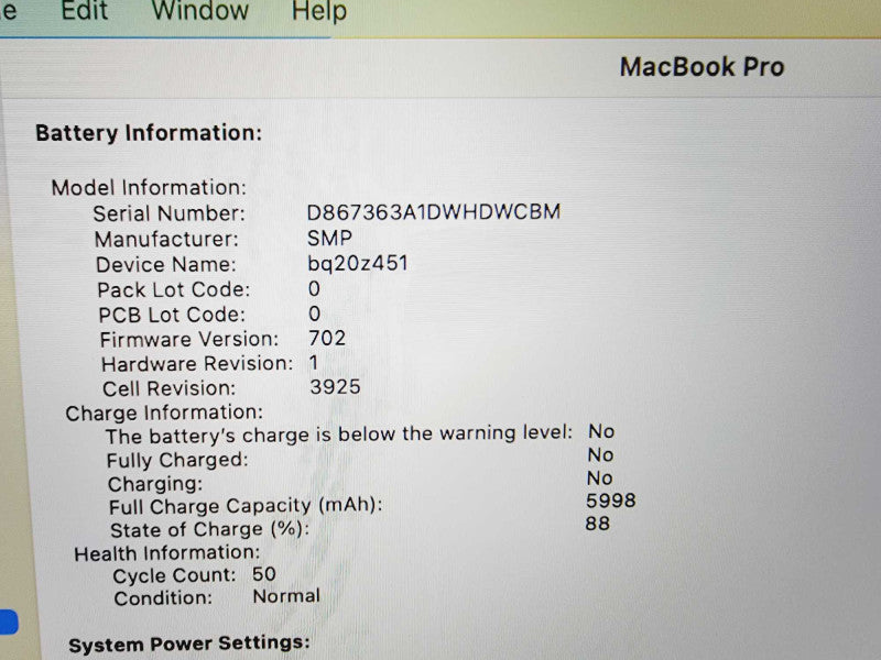 Apple Macbook Pro 2017 15\\" 4-Core i7-7920HQ @ 3.1GHz 16GB DDR3 500GB SSD (
