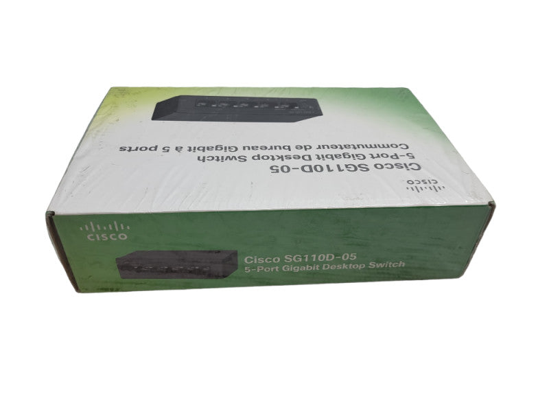 Cisco Small Business 5-Port GigaBit Desktop Switch SG100D-05 &