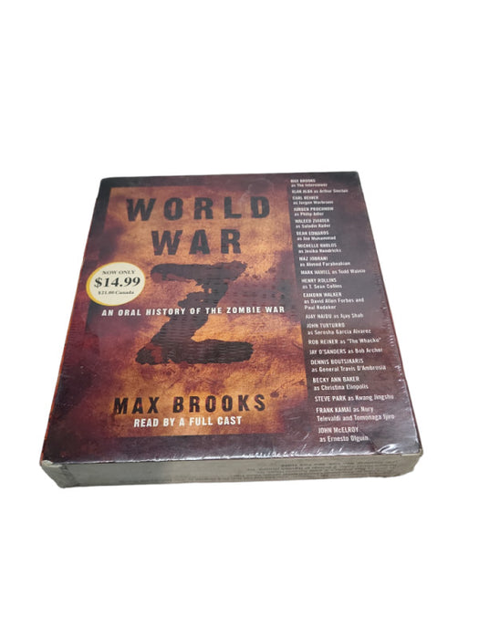 World War: An Oral History of the Zombie War by Max Brooks  &