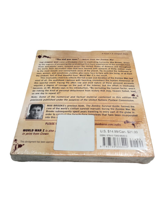 World War: An Oral History of the Zombie War by Max Brooks  &
