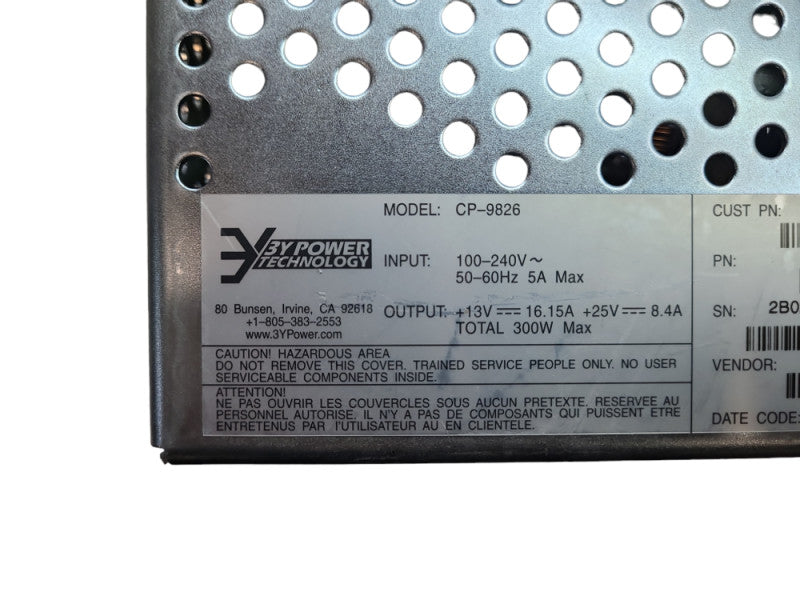 3Y Power Technology, CP-9826, 300W PSU, READ Q