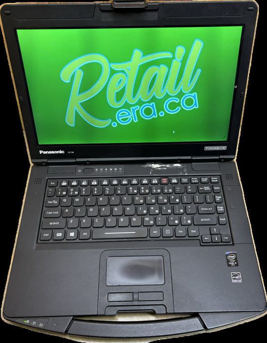 Panasonic ToughBook CF-54 i5-5300U 8GB 256SSD 5300Hrs. No Power Adapter READ!