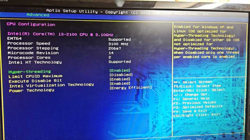 ECS Motherboard H67H2-M, i3-2100 & Cooler Q