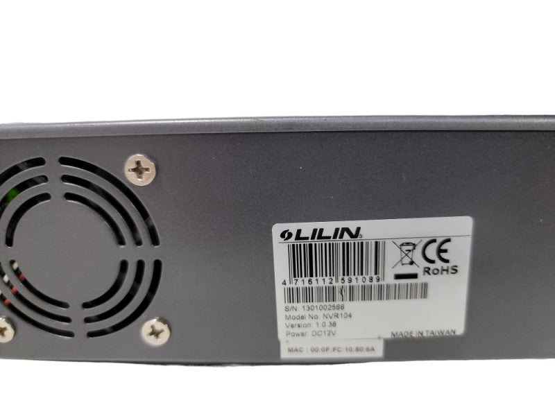 Lilin NVR109 1080P Real-Time Multi-Touch 9 Channel NVR