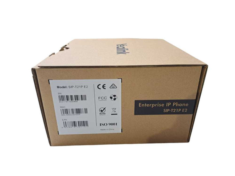New | Yealink SIP-T21P E2 Dual-line Enterprise IP Phone Q