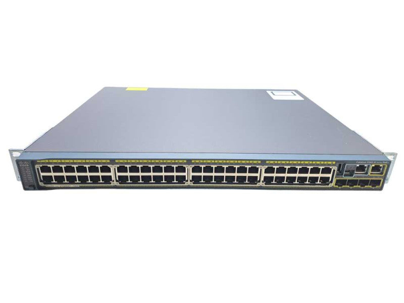 Cisco WS-C2960S-48FPS-L V04 | 48-Port Gigabit PoE+ 740W Network Switch